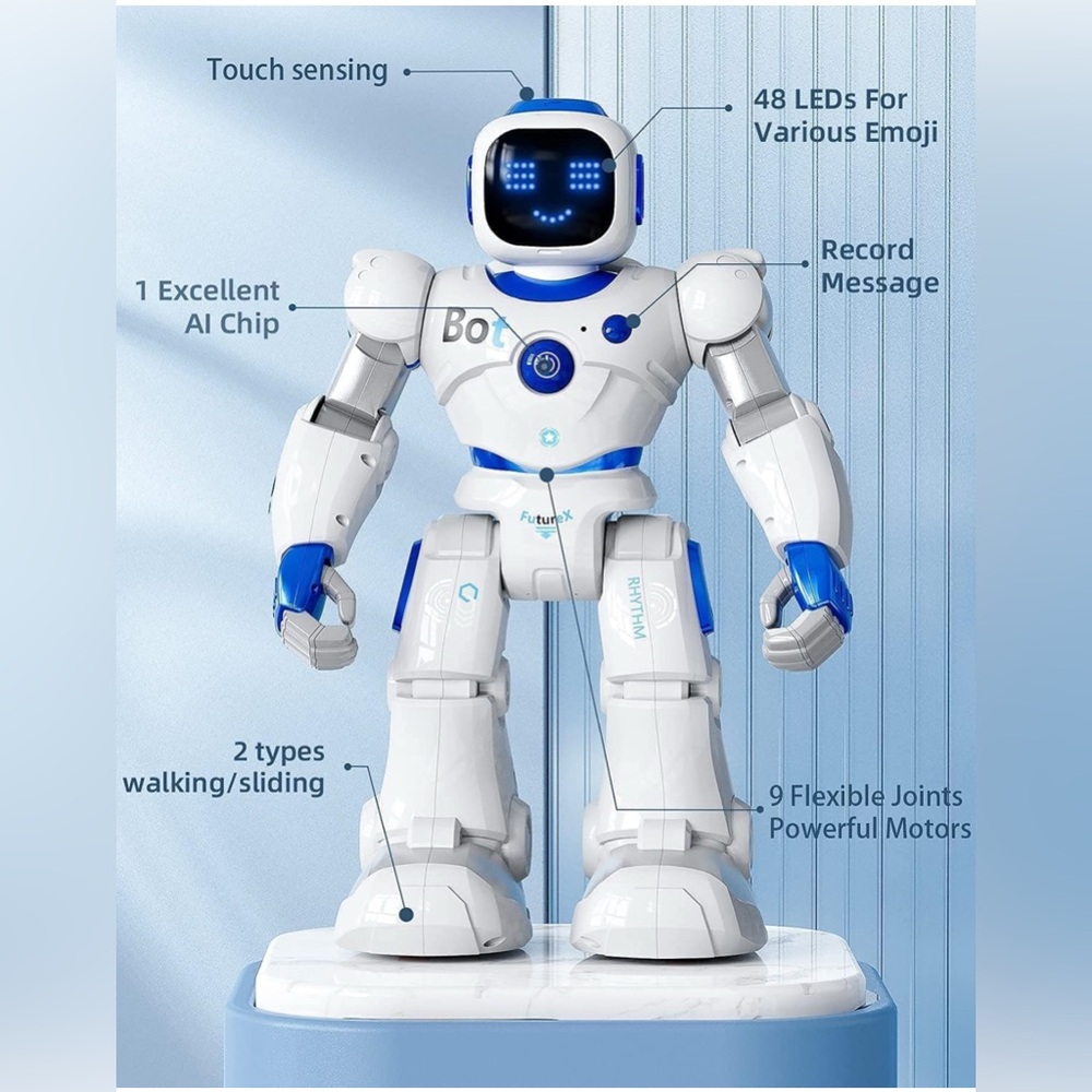 Ruko RC Smart Robot with Voice Control - – Programmable Interactive